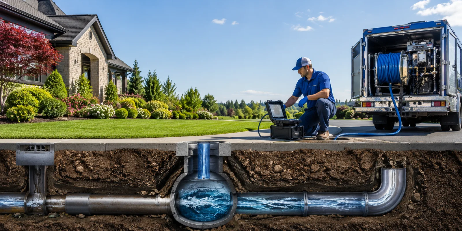 Drainage restoration information for Almont, MI